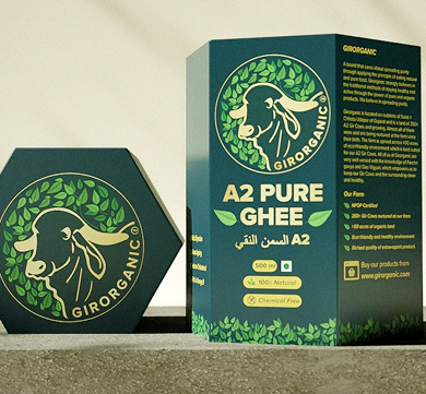 Gir Organic brand imagery